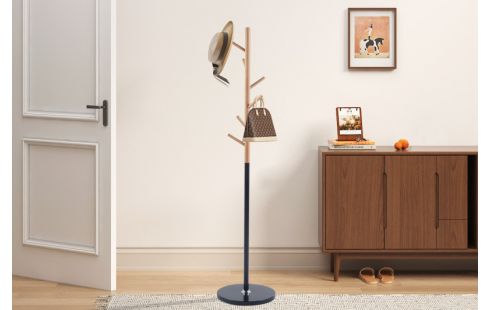 Porte-manteaux 'Viola' Noir mat.