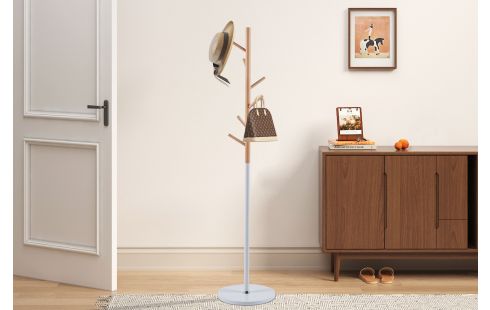 Porte-manteaux 'Viola' Blanc.