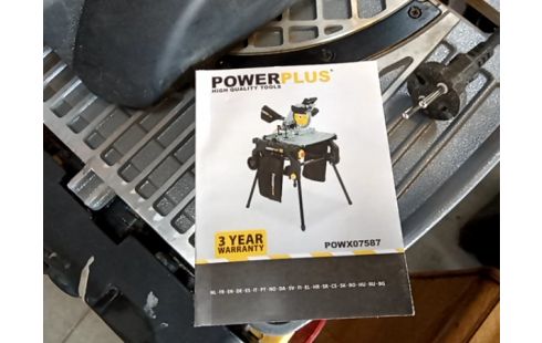 SCIE CIRCULAIRE sur table Power plus