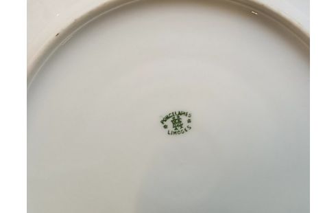 SERVICE DE TABLE limoges bord fleuri