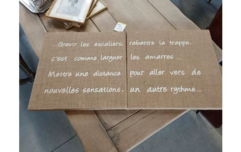 ENCADREMENT DICTON 2 PANNEAUX