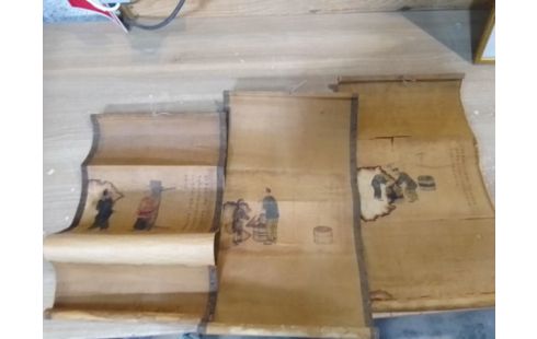 PEINTURE SUR PAPIER CHINE