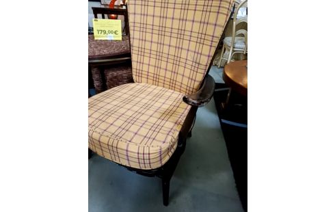 PAIRE DE FAUTEUILS ANGLAIS VINTAGE