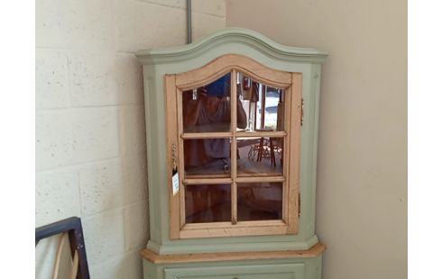 ENCOIGNURE VITRÉE VERT SAUGE