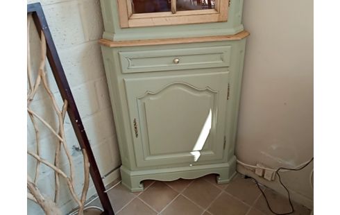 ENCOIGNURE VITRÉE VERT SAUGE