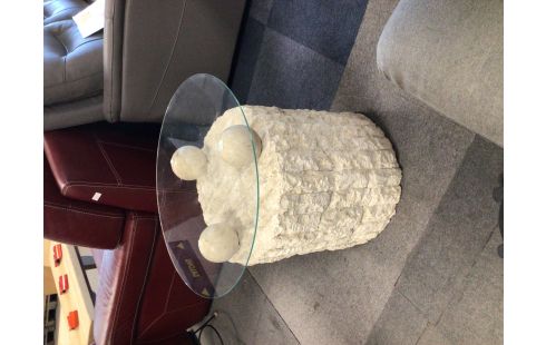 TABLE BASSE LOOK PIERRE VERRE