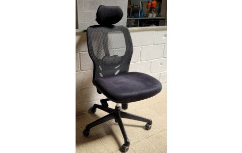 CHAISE DE BUREAU NOIRE