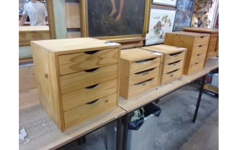 CAISSON 3 TIROIRS BOIS L'UNITE