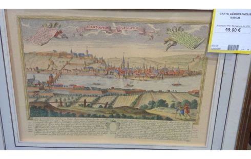 CARTE GÉOGRAPHIQUE NAMUR