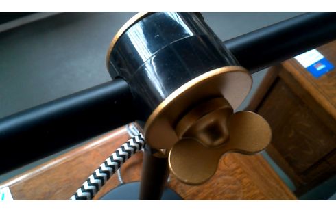 BUREAULAMP IKEA RANARP ZWART MET GOUD