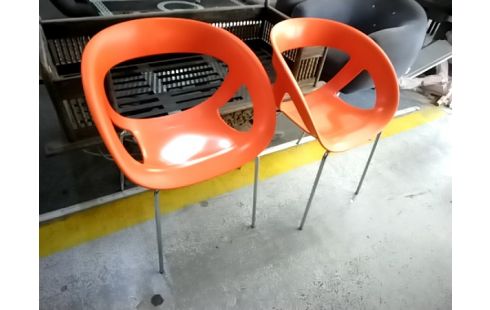 FAUTEUIL GABER MOEMA ORANGE LA PAIRE