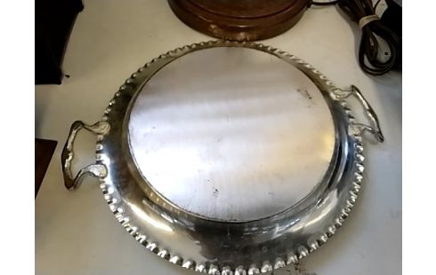 PLATEAU ROND METAL ANSES