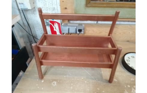 PORTE REVUES BOIS PEINT