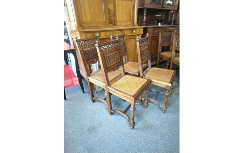 4 CHAISES HENRI II CANNES