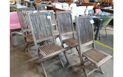 CHAISE BOIS DE JARDIN L'UNITE