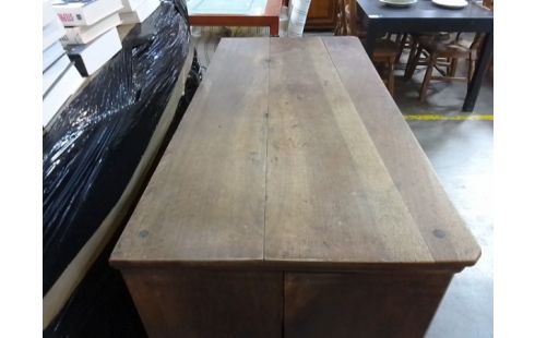 COMMODE 3 TIROIRS BOIS MASSIF SANS CLÉ