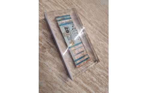 DECORATION ticket de concert Elvis 1977