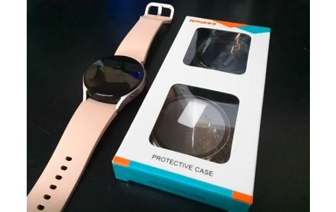 MONTRE CONNECTEE GALAXY WATCH 5 ROSE AVEC 2 PROTECTIONS