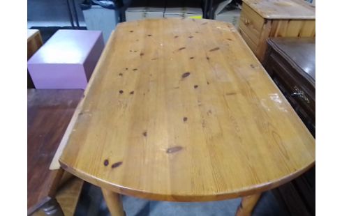 TABLE A VOLETS PIN EN L'ETAT