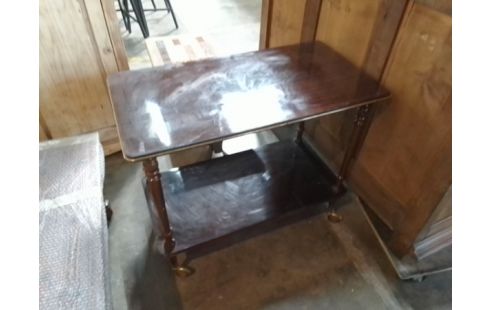 DESSERTE A ROULETTES ANCIENNE