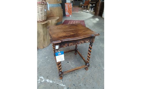 TABLE D'APPOINT PIED TORSADE