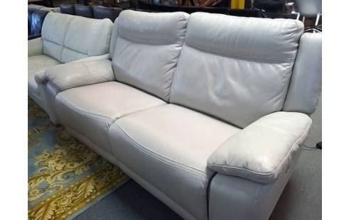 CANAPE ELECTRIQUE 2P BEIGE (PLUSIEURS GRIFFURES)