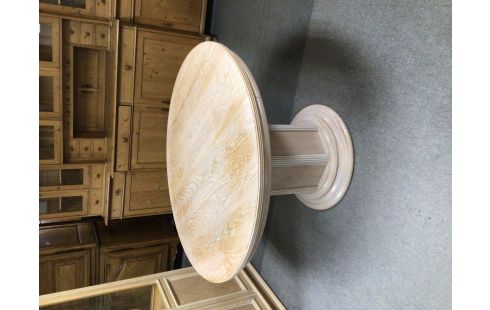 TABLE CERUSE AVEC ALLONGE