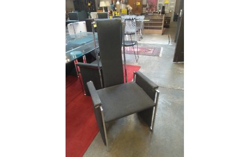 6 CHAISES ROCHE BOBOIS DESIGN