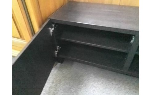 MEUBLE TV MODERNE NOIR IKEA 2P