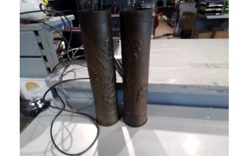 OBUS DÉCORÉ FEUILLE DE CHÊNE