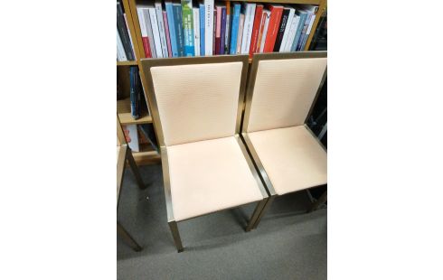 CHAISE ANNEES 80 DORÉE