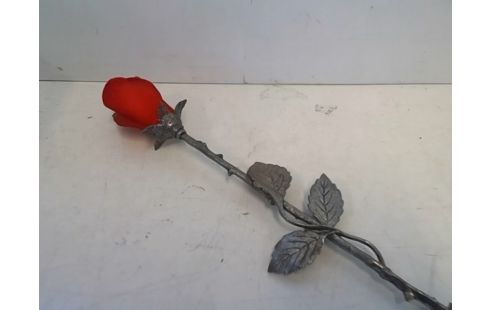 DECORATION ROSE ETAIN