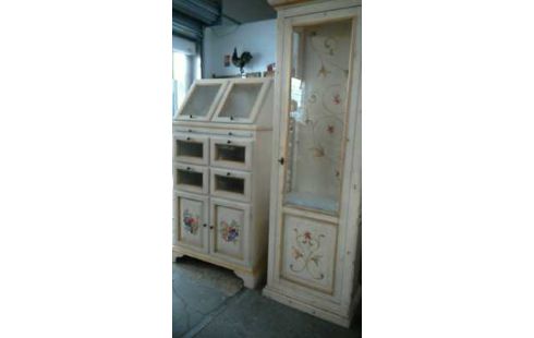 MEUBLE PATINE JAUNE PROVENCE