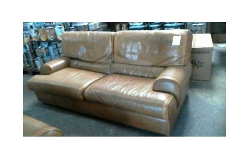 CANAPES CUIR 3 PLACES