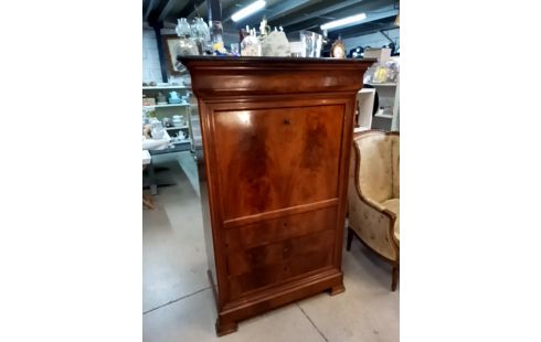 SECRETAIRE LOUIS PHILIPPE +CLEF