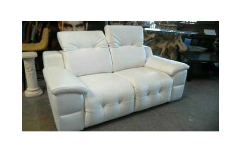 CANAPE CUIR 2 PLACES