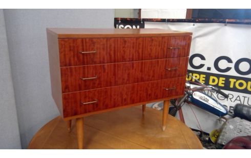 KOMMODE IM VINTAGE-STIL 3 SCHUBLADEN