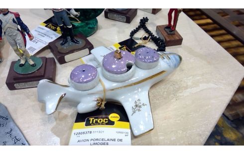 AVION PORCELAINE DE LIMOGES