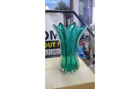 VASE GRÜN MURANO