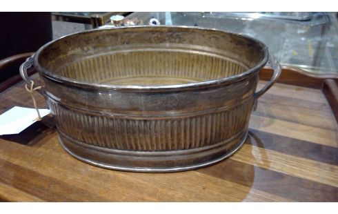 RAFRAICHISSOIR EN MÉTAL ARGENTÉ