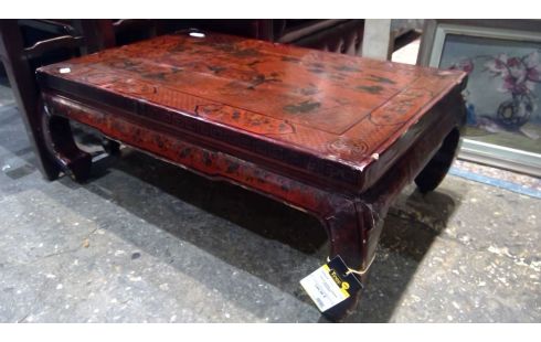 TABLE BASSE LAQUEE CHINOISE