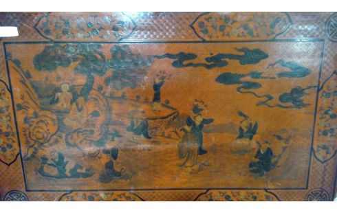 TABLE BASSE LAQUEE CHINOISE