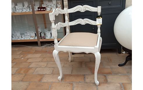 FAUTEUIL COIN DE FEU PATINE