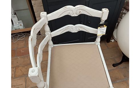 FAUTEUIL COIN DE FEU PATINE