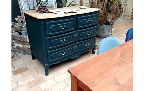 COMMODE 18ÉME BLEUE