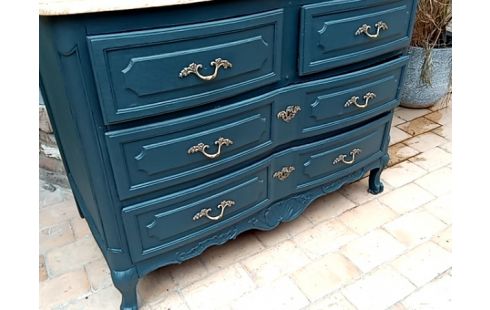 COMMODE 18ÉME BLEUE