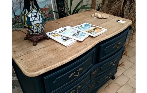 COMMODE 18ÉME BLEUE