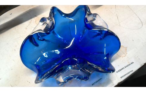 CENICERO MURANO AZUL