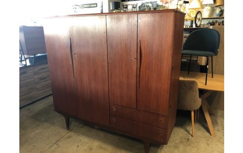 ARMOIRE 4 PORTES VINTAGE