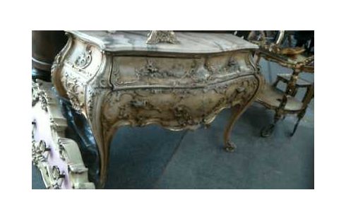 CONSOLE  BAROQUE SILIK GALBE